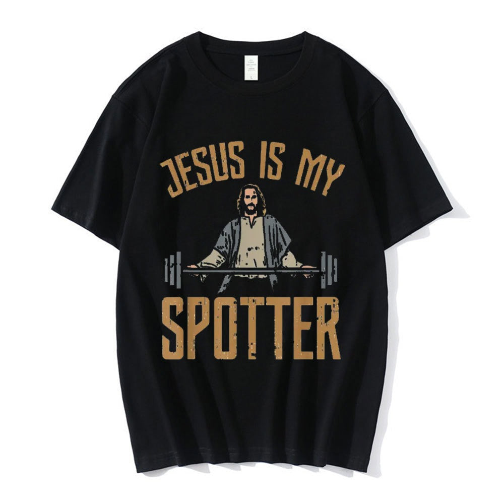 Jesus Desu T-Shirt Men Funny Meme
