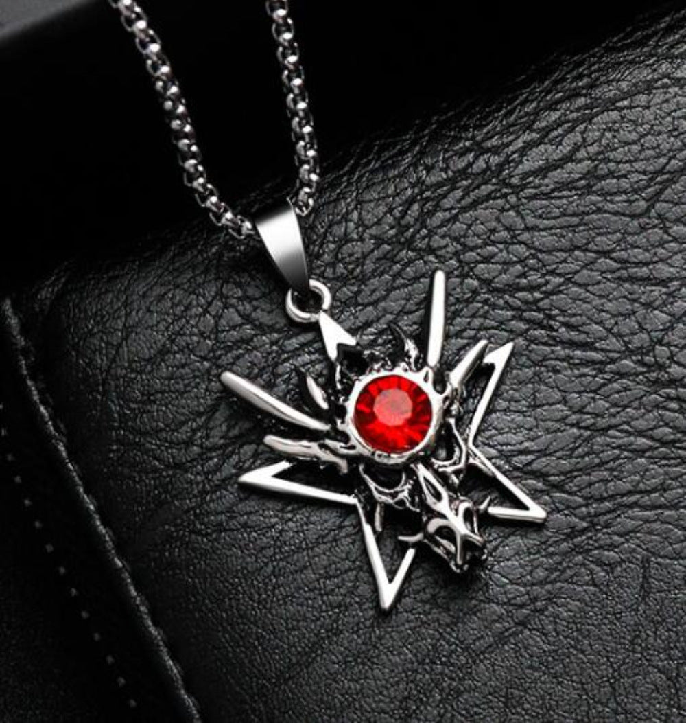 Simple Titanium Steel Jesus Cross Necklace Men's Jewelry Pendant Women