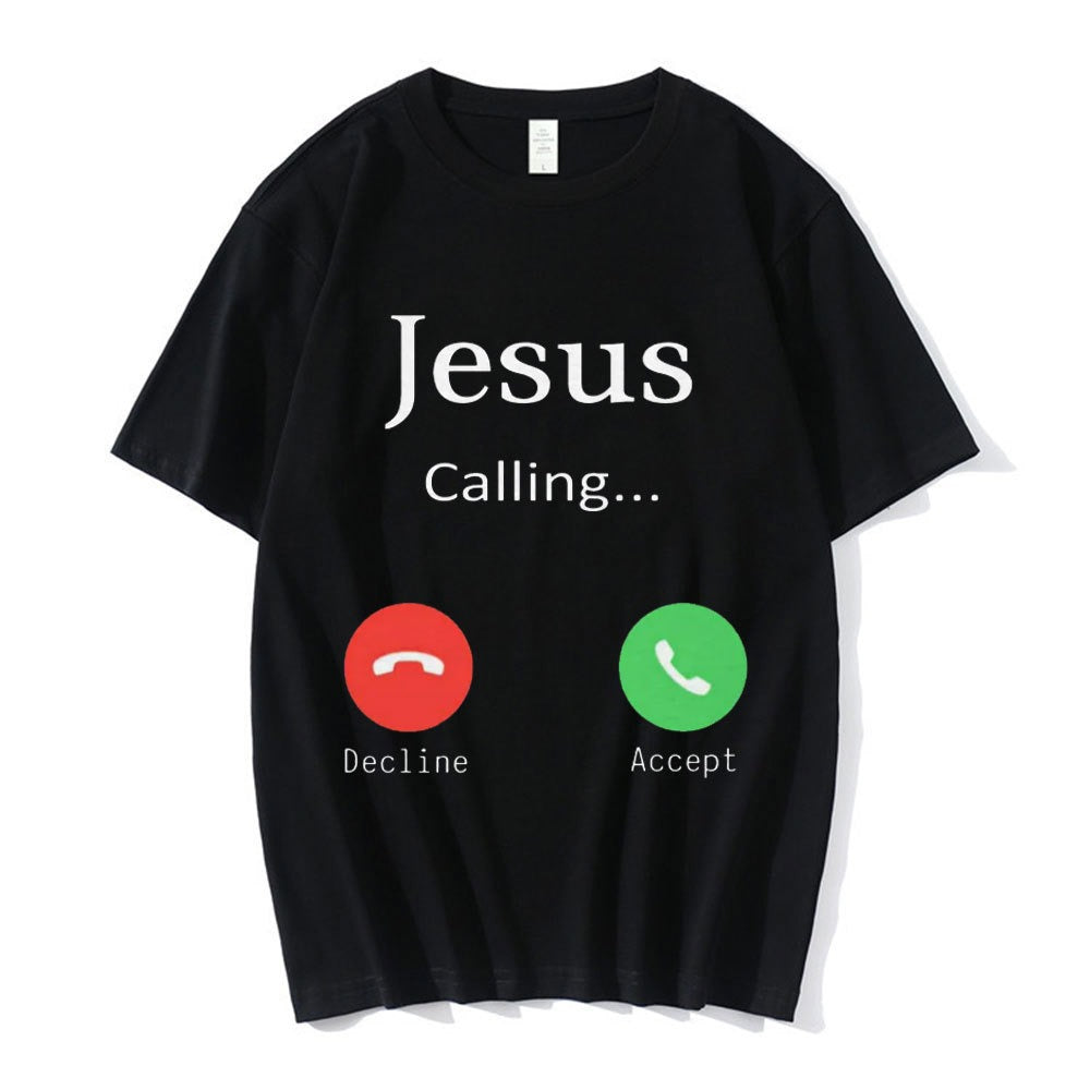 Jesus Desu T-Shirt Men Funny Meme