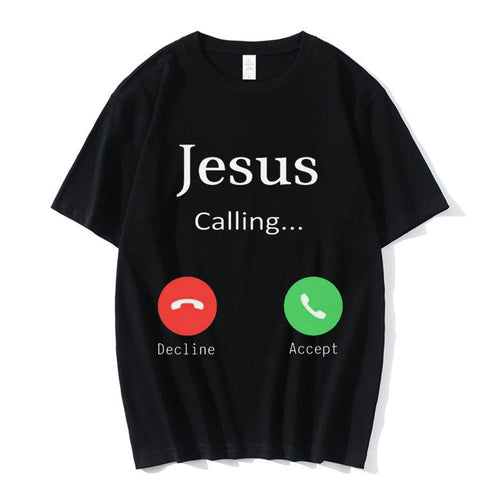 Jesus Desu T-Shirt Men Funny Meme