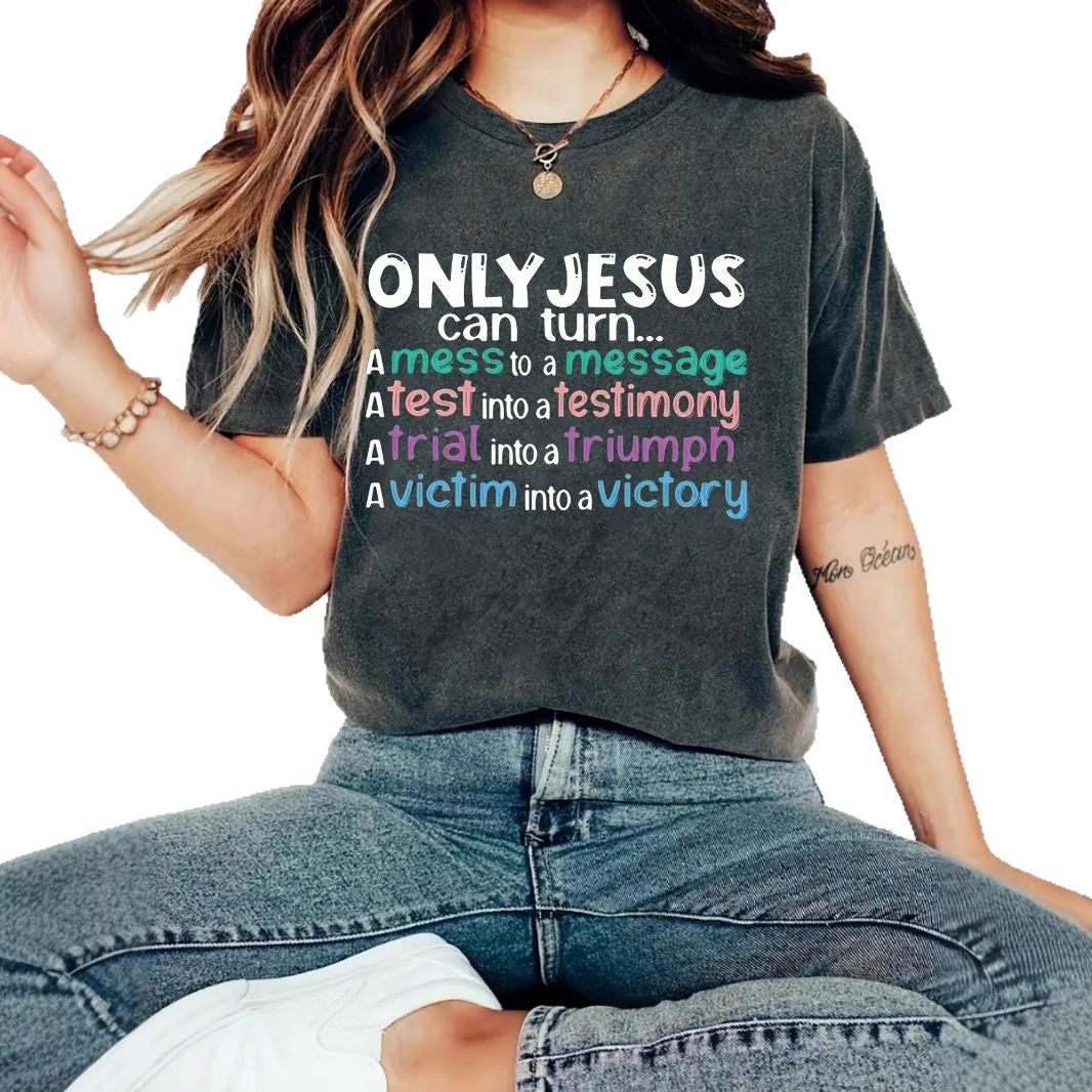 OMLY JESUS Women's T-shirt Top