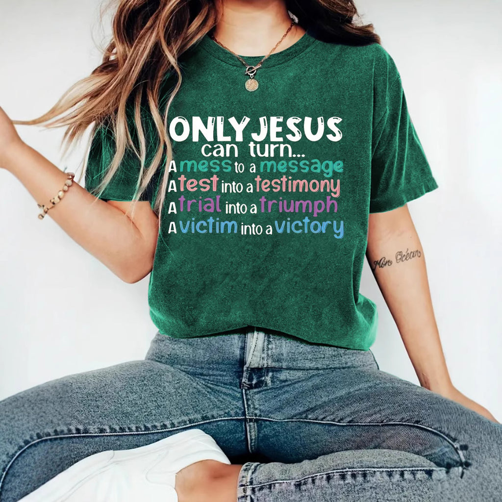 OMLY JESUS Women's T-shirt Top