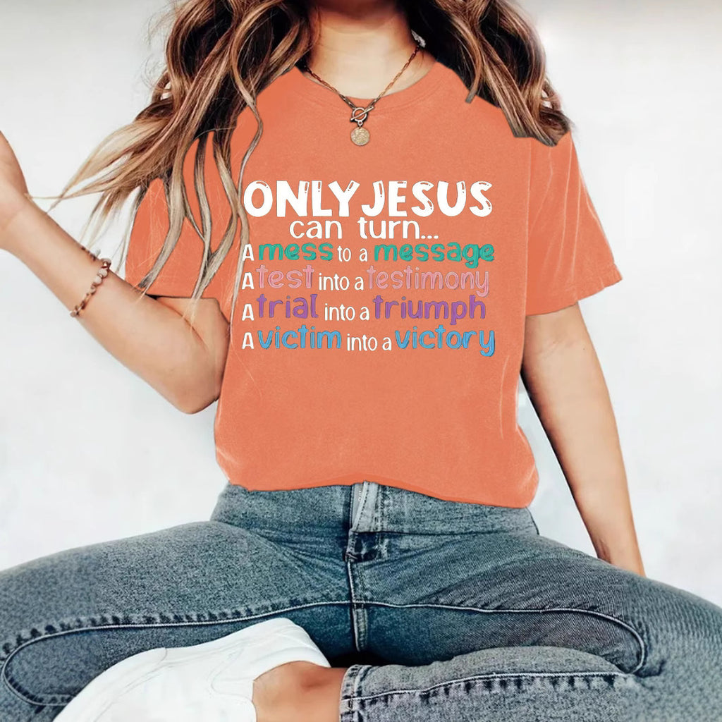 OMLY JESUS Women's T-shirt Top