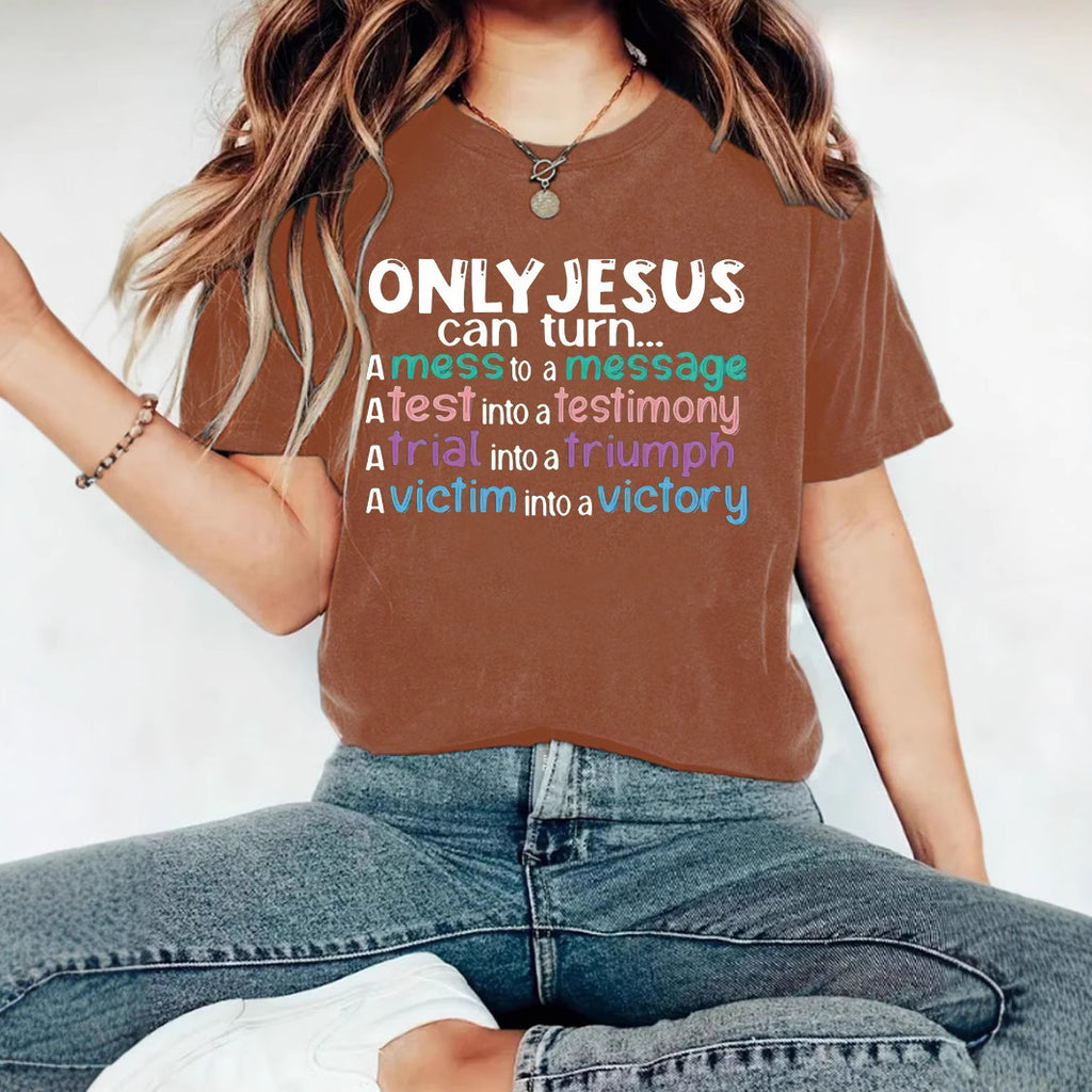 OMLY JESUS Women's T-shirt Top